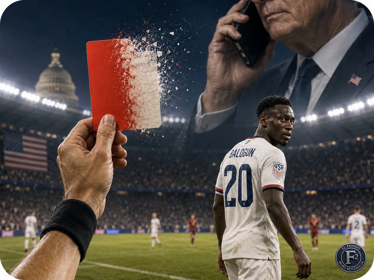 MONDIALI DI CALCIO 2026. IL ROSSO CHE SBIADISCE