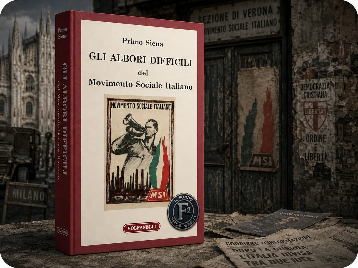 GLI ALBORI DIFFICILI DEL MOVIMENTO SOCIALE ITALIANO - un libro di Primo Siena