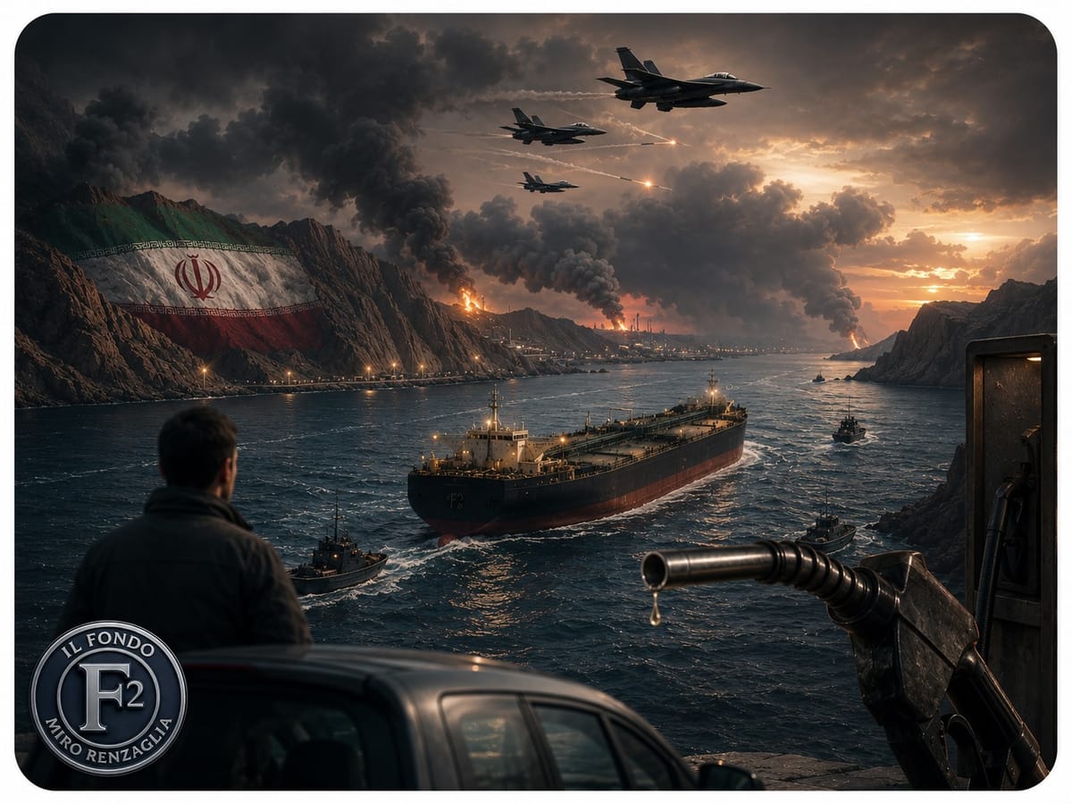 CONFLITTO USA-IRAN. LA GUERRA PASSA DAL BENZINAIO