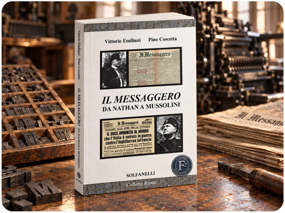 Il Messaggero da Nathan a Mussolini - Un libro di Vittorio Emiliani e Pino Coscetta