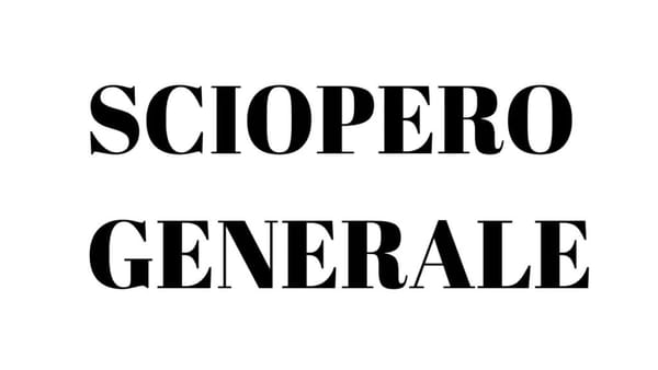 Sciopero generale. Un venerdì nero per treni, scuole, ospedali e giornali