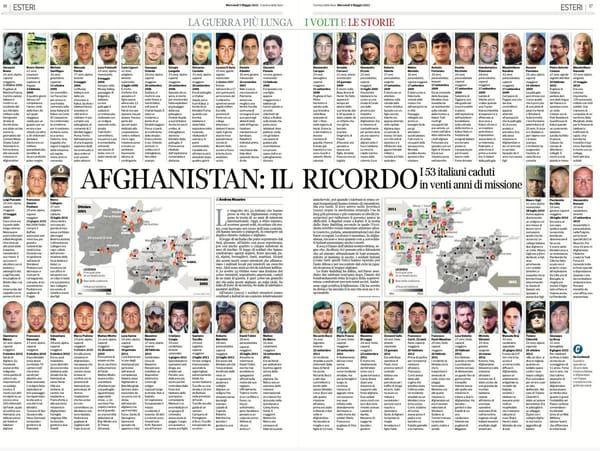 TRUMP E L'AFGHANISTAN: «GLI ALLEATI STAVANO A GUARDARE». 53 caduti italiani lo smentiscono