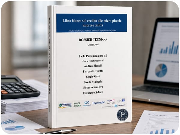 LIBRO BIANCO SUL CREDITO DELLE MICRO PICCOLE IMPRESE (mPI) - AA.VV. a cura di Paola Paoloni